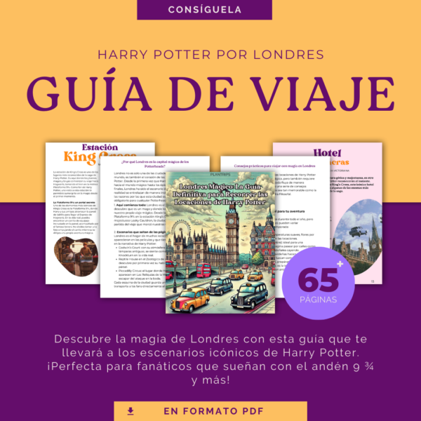 guia de harry potter en londres - paginas